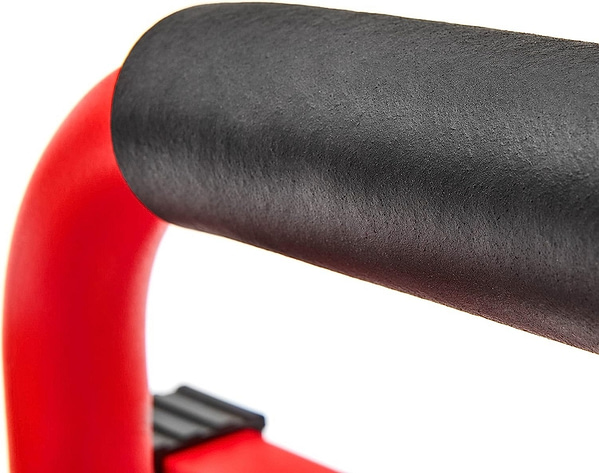 Perfect Fitness Push Up Stands - Black/Red